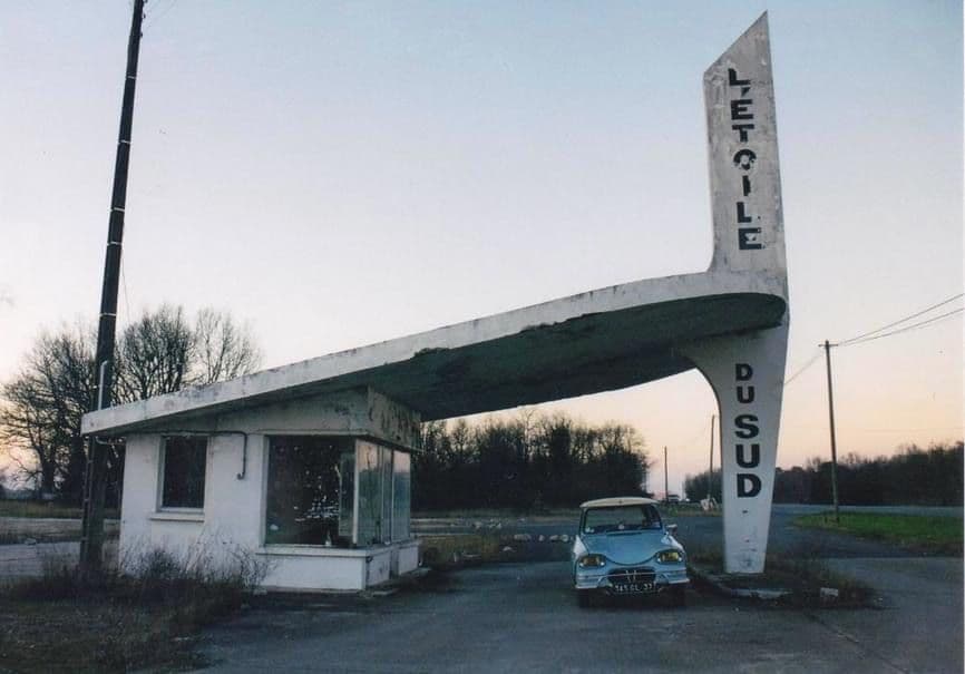 La station-service a fermé ses portes dans les années 1980. ©Laurent Carré Facebook