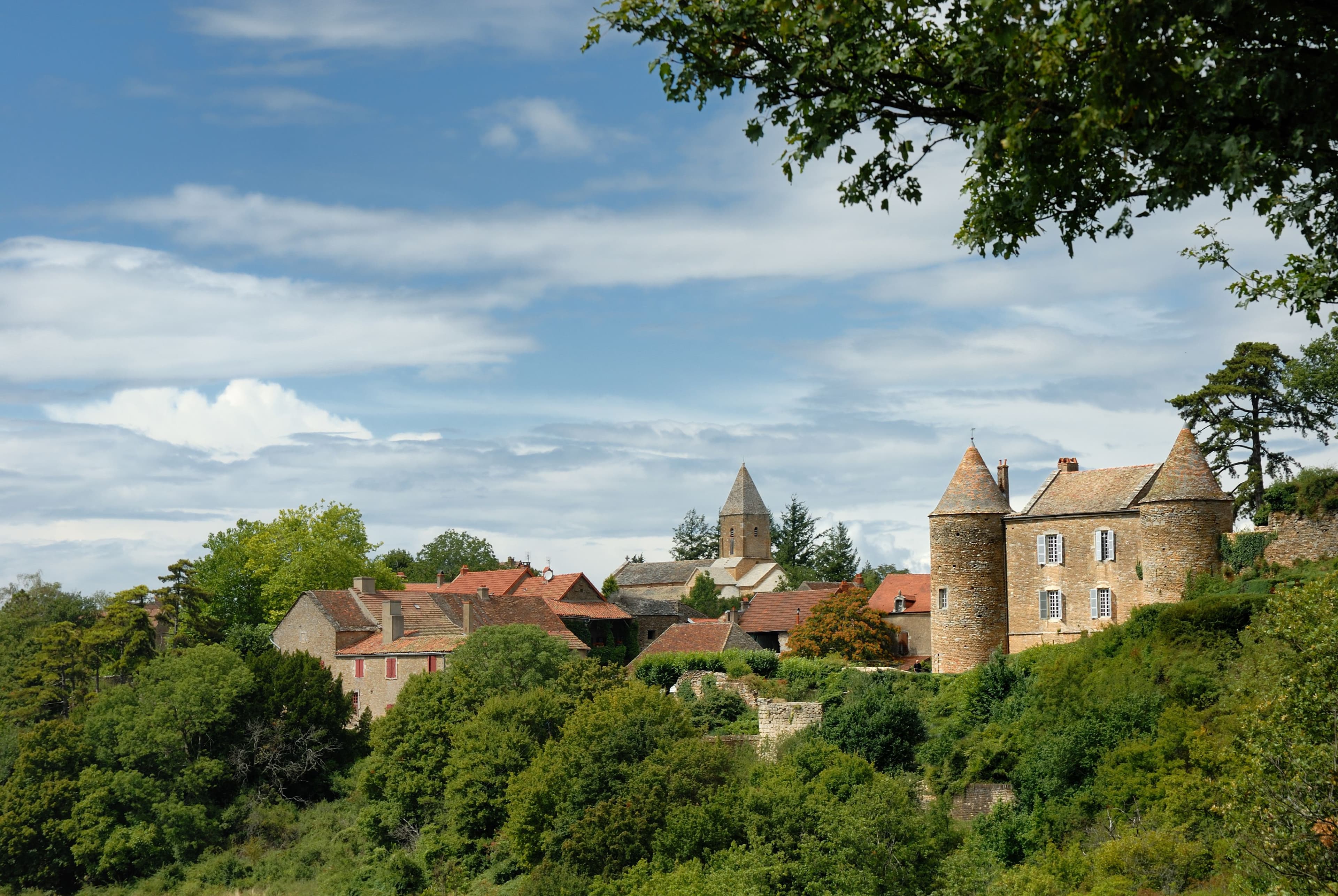 Château de Brancion © Deudi