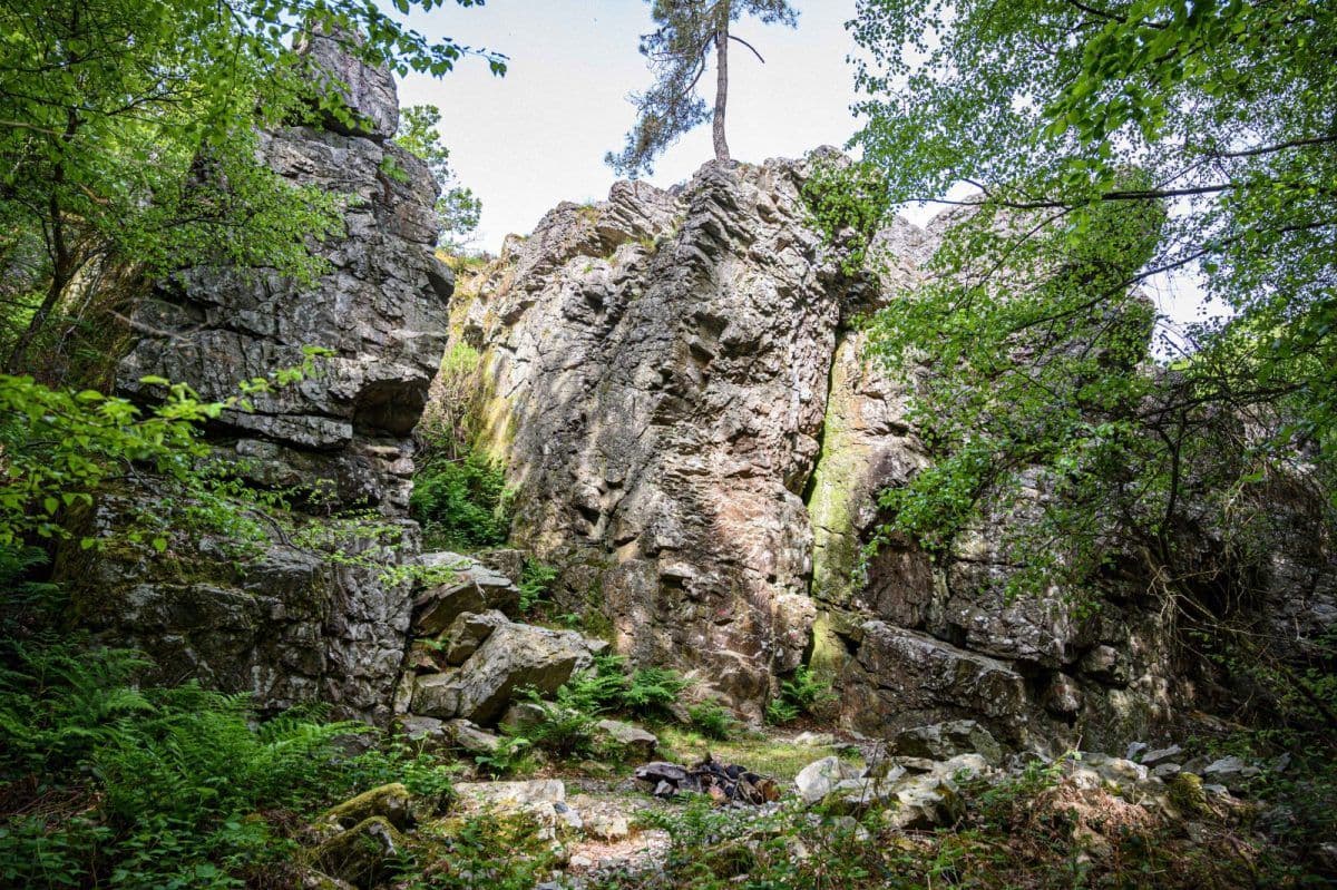 Le Saut du serf.