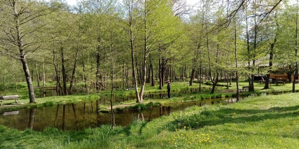 La pêche à la truite aux Truites d'Andaure © Les Truites d'Andaure 