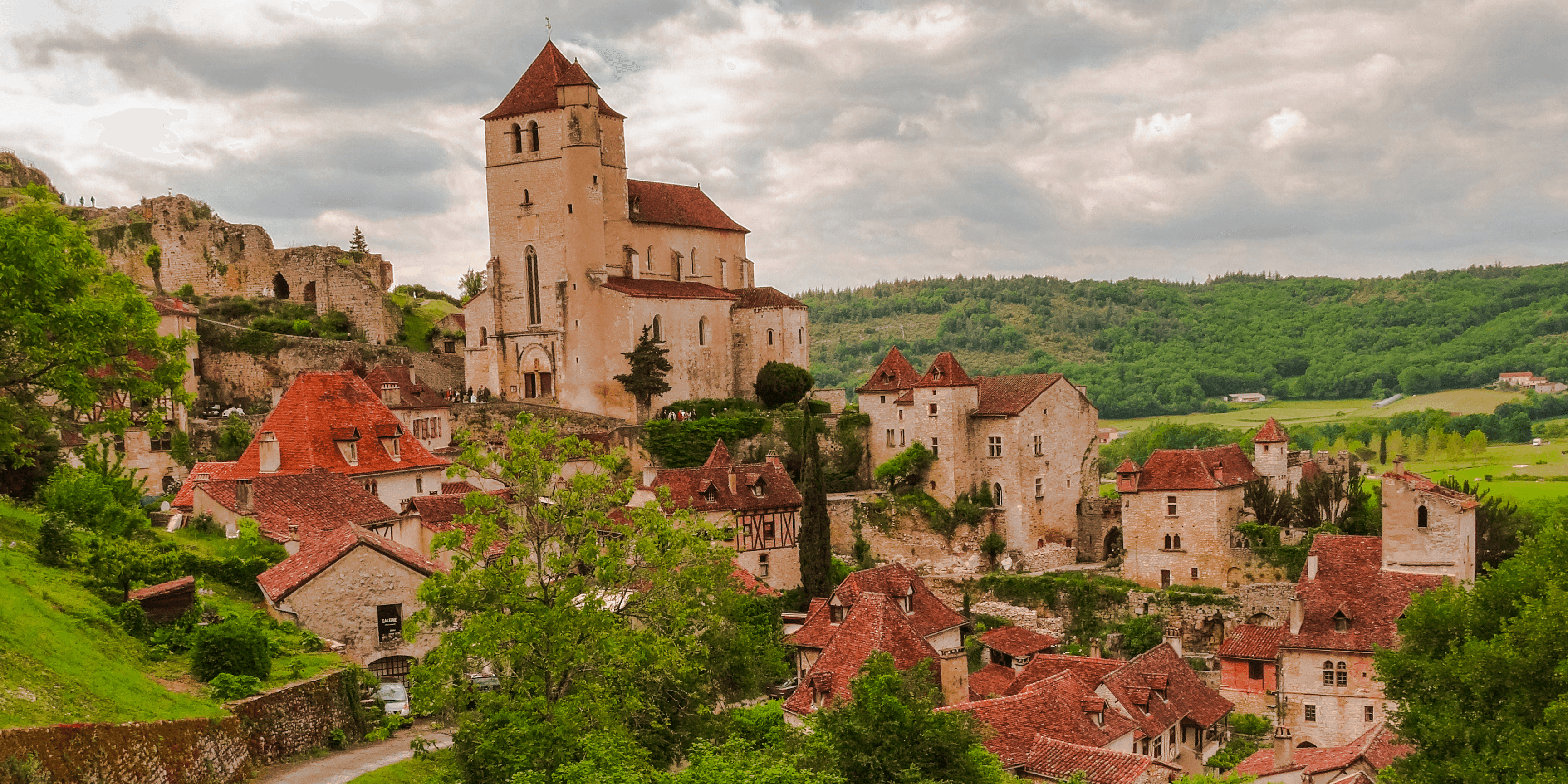 Le village de Saint-Cirq-Lapopie.