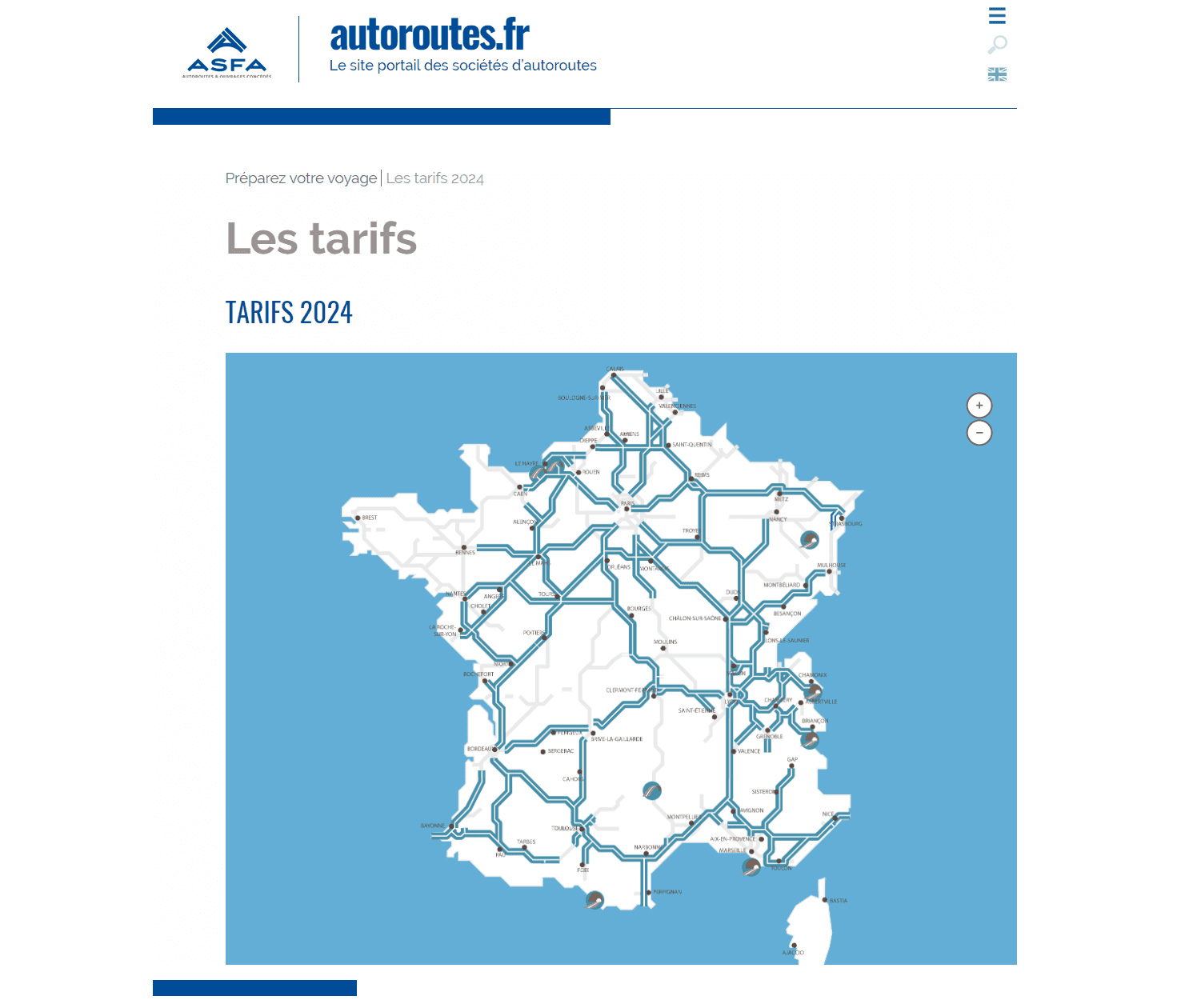 Calculez le coût de votre prochain trajet sur l'autoroute en jetant un coup d'oeil sur le site autoroutes.fr. 