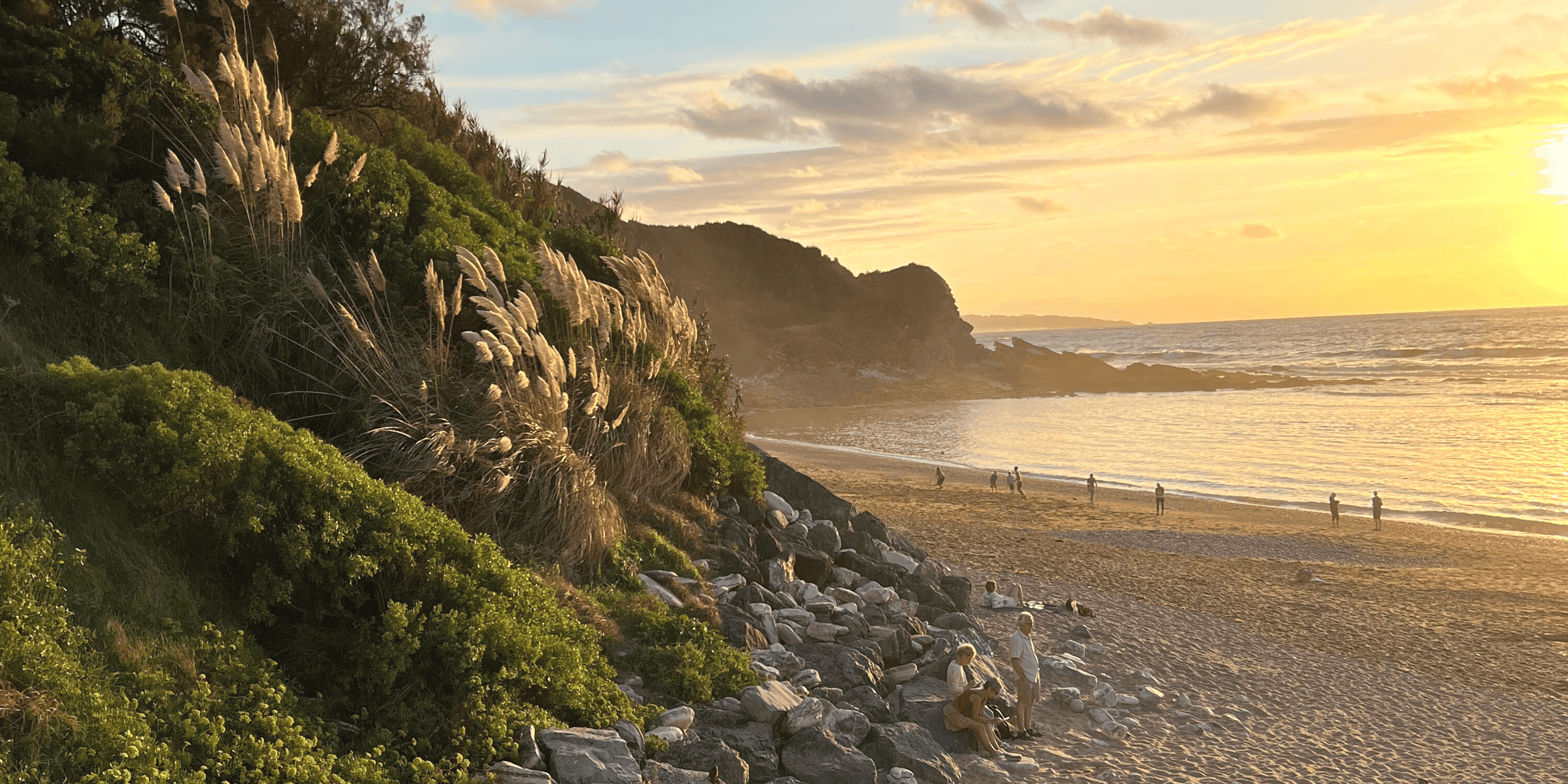 Une plage nichée entre Biarritz et St Jean de Luz.