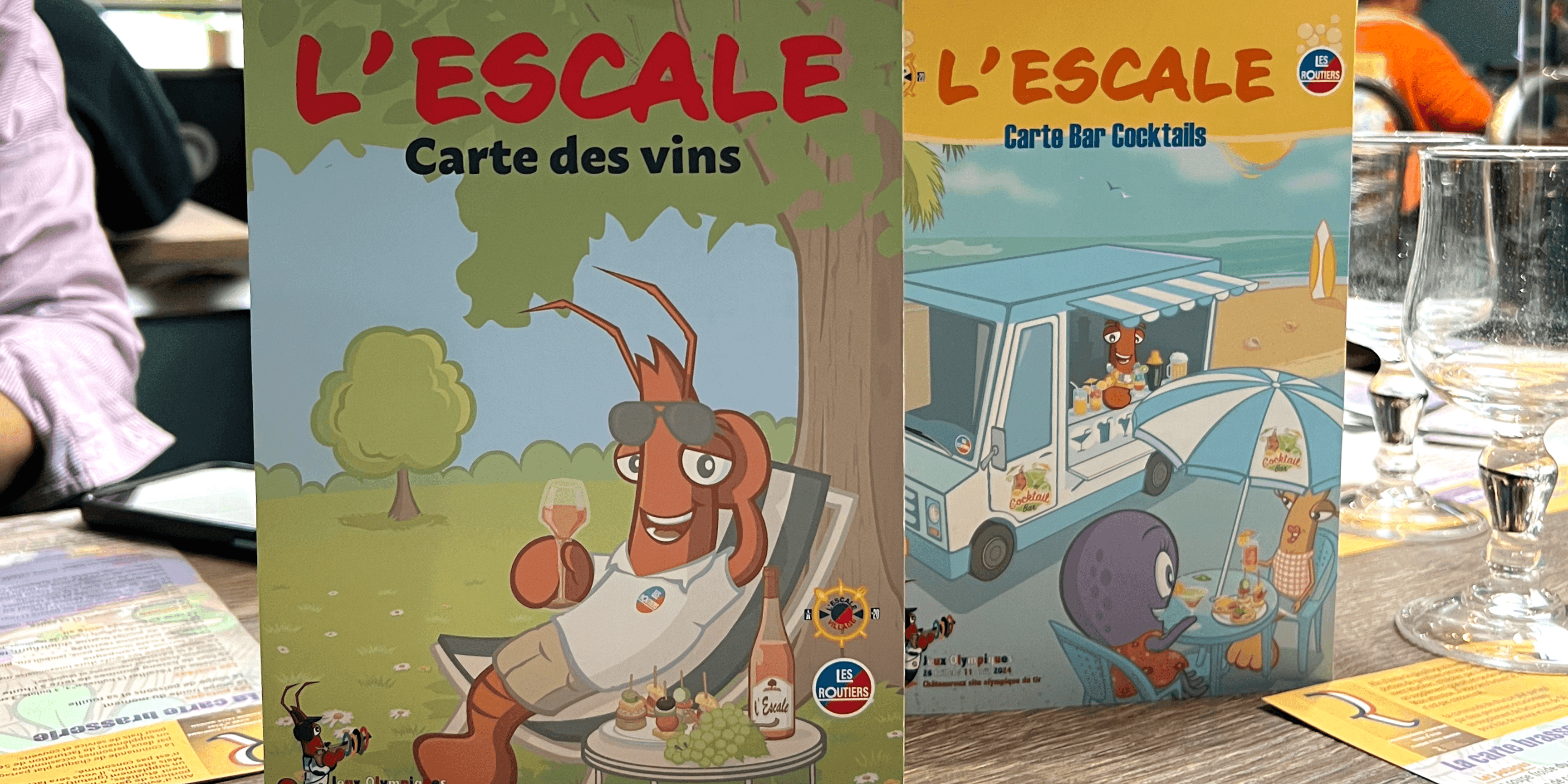 Saviez-vous que la mascotte de l'Escale était une écrevisse ? ©Roole